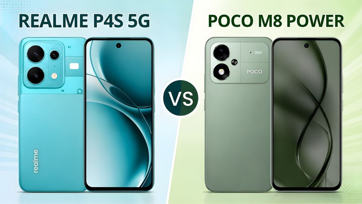 Realme P4s 5G vs POCO M8 Power
