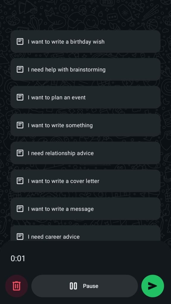 Voice Conversation